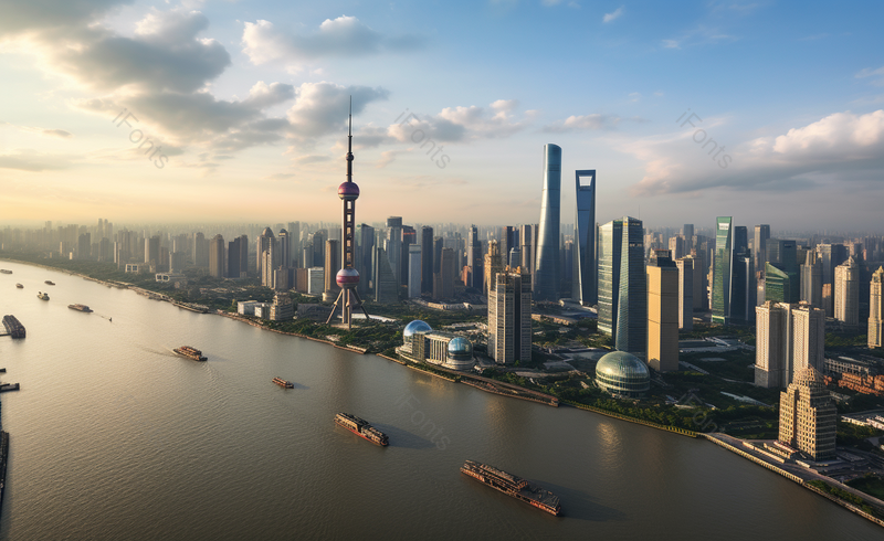 北外滩黄浦江日落环球金融中心实拍摄影图,高清,摄影图,摄影图片,图片大全,摄影图免费下载